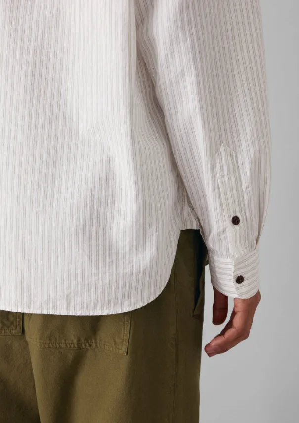 Jacquard Stripe Shirt Workwear|Shirts