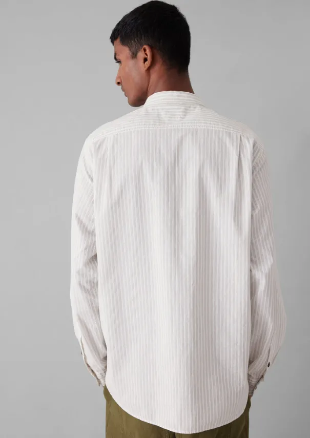 Jacquard Stripe Shirt Workwear|Shirts