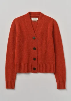 Best Kaia V-Neck Wool Cardigan Women Knitwear