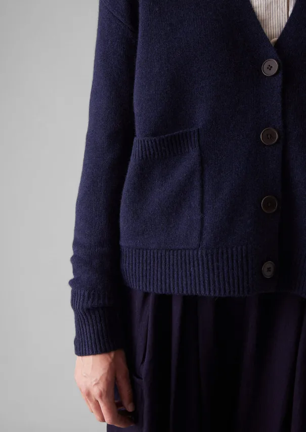 Kaia V-Neck Wool Cardigan Women Knitwear