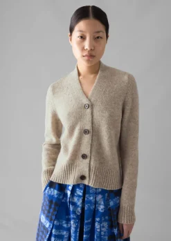 Outlet Kaia V-Neck Wool Cardigan Women Knitwear