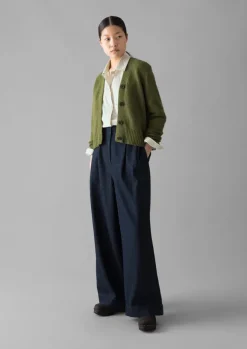 Sale Kaia V-Neck Wool Cardigan Women Knitwear
