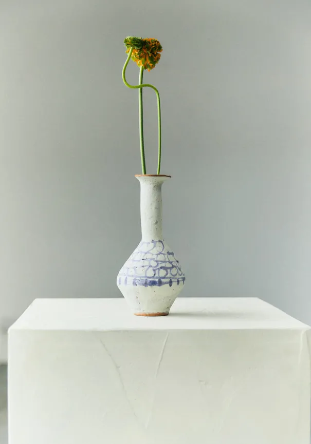 Clearance Kate Semple Script Flask Decorative Pieces|Ceramics