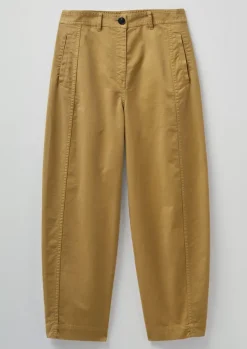 Online Kathe Flat Front Cotton Twill Trousers Women Trousers