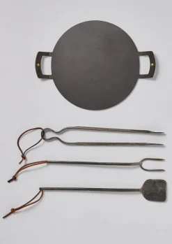 Clearance Katto Hand Forged Barbecue Tool Set Outdoor
