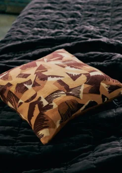 Clearance Kinetic Geo Linen Cushion Cover Textiles|Cushions & Covers