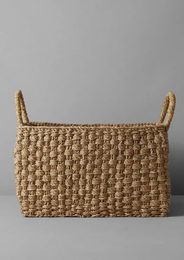 Discount Large Chatai Weave Hogla Basket Baskets