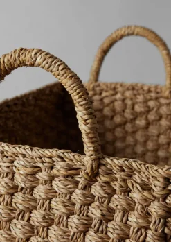 Discount Large Chatai Weave Hogla Basket Baskets