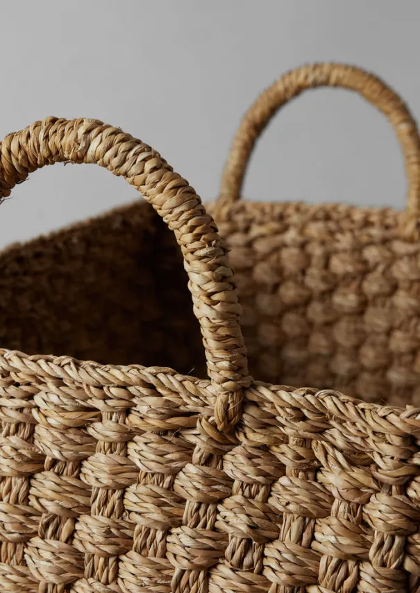 Discount Large Chatai Weave Hogla Basket Baskets