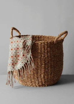 Outlet Large Hogla Storage Basket Baskets