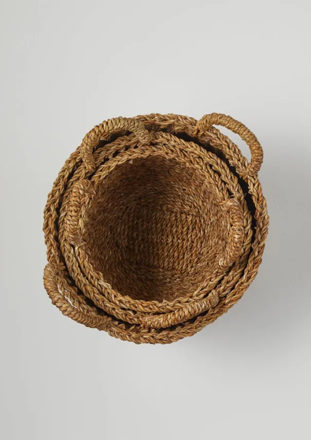 Outlet Large Hogla Storage Basket Baskets