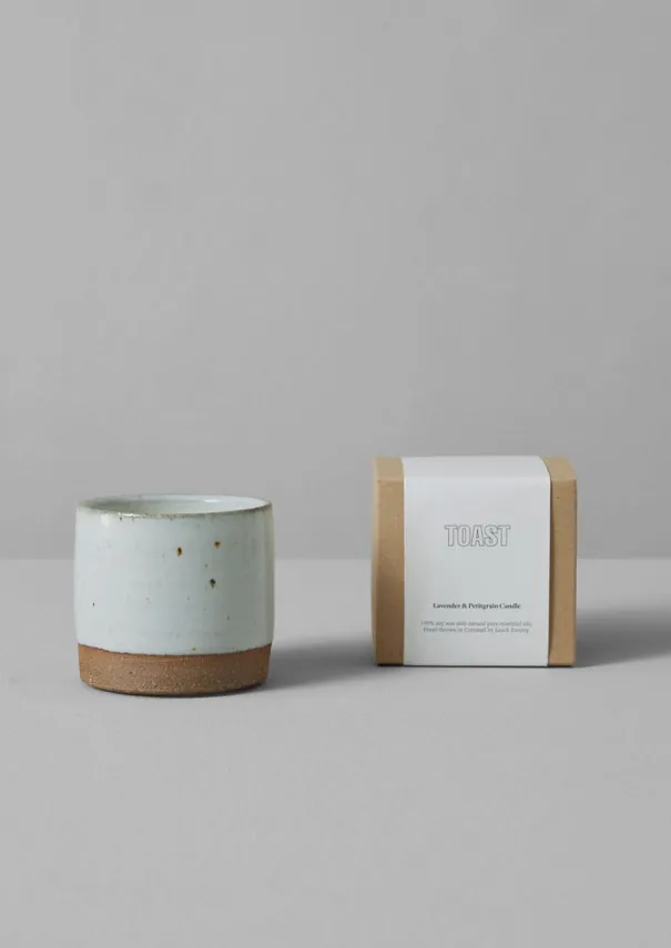 Clearance Lavender and Petitgrain Scented Candle Candles & Holders