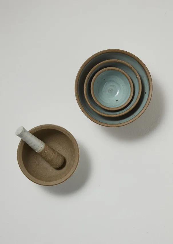 Leach Pottery Pestle and Mortar Ceramics|Kitchen