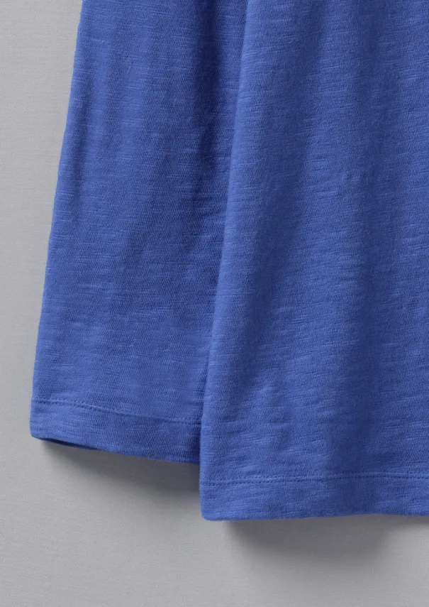 New Lia Garment Dyed Boat Neck Tee Women Jersey|Tops & Tees