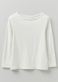 Sale Lia Garment Dyed Boat Neck Tee Women Jersey|Tops & Tees