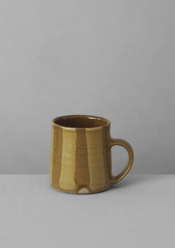 Hot Lily Pearmain Striped Mug Ceramics|Tableware