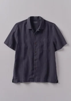 Linen Short Sleeve Shirt Linen|Shirts