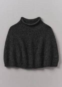 Online Lofty Alpaca Blend Knitted Poncho Women Hats, Scarves & Gloves|Knitwear