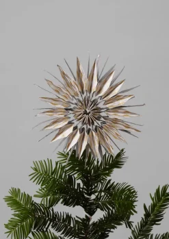 Lokta Paper Star Tree Topper Christmas Decorations