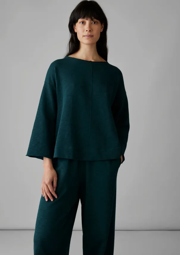 New Loopback Jersey Sweater Women Jersey|Loungewear