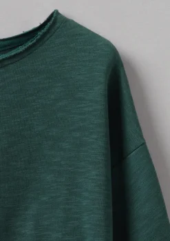 New Loopback Jersey Sweater Women Jersey|Loungewear