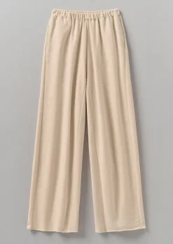 Hot Loopback Jersey Wide Leg Trousers Women Jersey|Loungewear