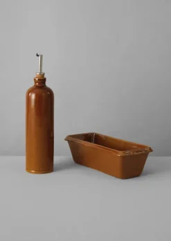 Manufacture de Digoin Stoneware Cake Tin Kitchen