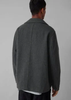 Outlet Melton Wool Blend Chore Jacket Workwear|Coats & Jackets