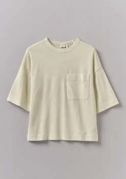 Clearance Mineral Dyed Cotton Boxy Tee Women Jersey|Tops & Tees