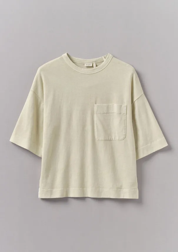 Clearance Mineral Dyed Cotton Boxy Tee Women Jersey|Tops & Tees