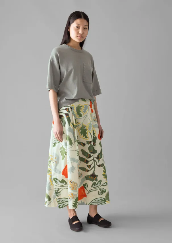 Online Mineral Dyed Cotton Boxy Tee Women Jersey|Tops & Tees