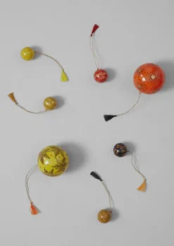 Clearance Mini Hand Painted Bauble Set Christmas Decorations