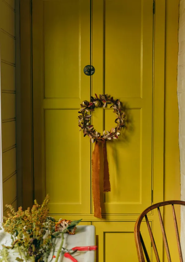 Outlet Mistletoe Paper Wreath Christmas Decorations