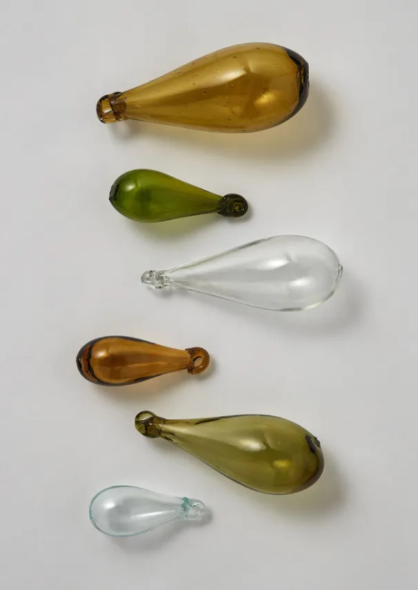 Best Mixed Teardrop Glass Bauble Set Glass|Christmas Decorations