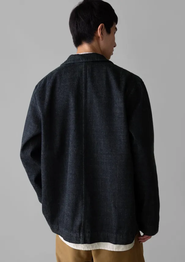 Online Monty Japanese Denim Jacket Denim|Workwear