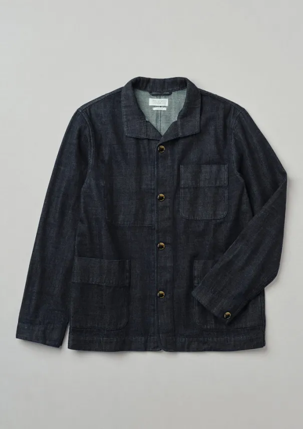 Online Monty Japanese Denim Jacket Denim|Workwear