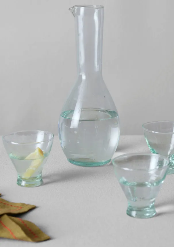 Online Moroccan Glass Carafe Glass|Kitchen