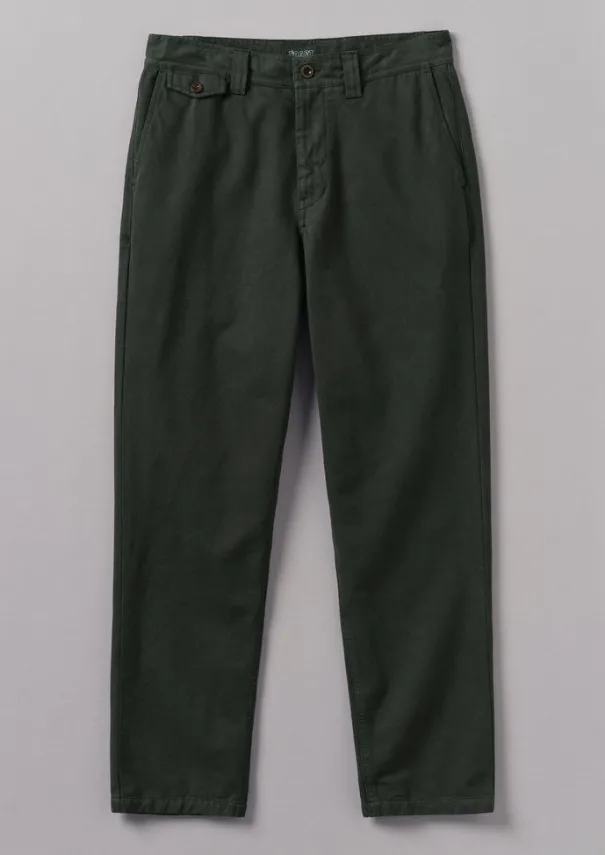Hot Norv Garment Dyed Tapered Trousers Workwear|Trousers