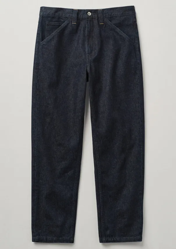 Outlet Norv Organic Cotton Tapered Jeans Denim|Workwear