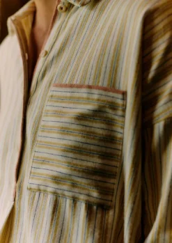 Clearance Nova Stripe Flannel Pyjamas Women Nightwear