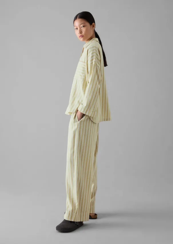 Clearance Nova Stripe Flannel Pyjamas Women Nightwear