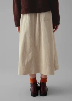 Online Organic Cord A Line Skirt Women Cord|Workwear