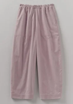 Online Organic Cord Barrel Leg Trousers Women Cord|Loungewear