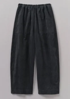 Hot Organic Cord Barrel Leg Trousers Women Cord|Loungewear