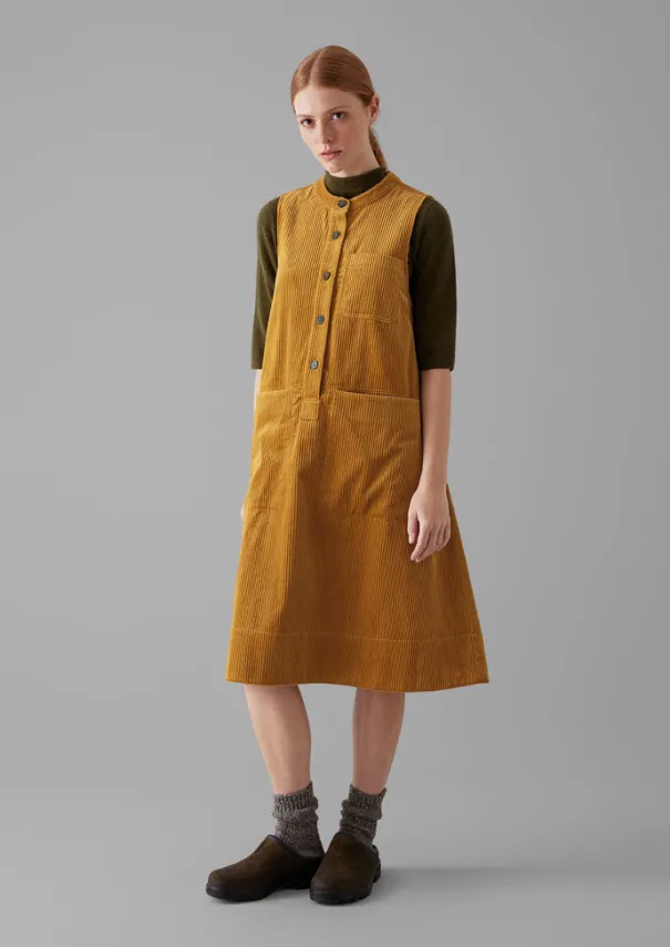 Discount Organic Cord Sleeveless Tunic Dress Women Cord|Dresses