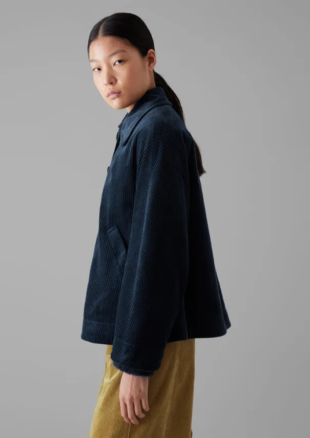 Online Organic Cord Swingy Jacket Women Cord|Workwear