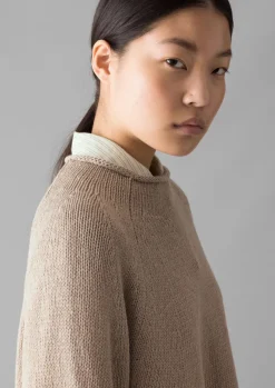 New Organic Cotton Linen Easy Sweater Women Linen|Jersey