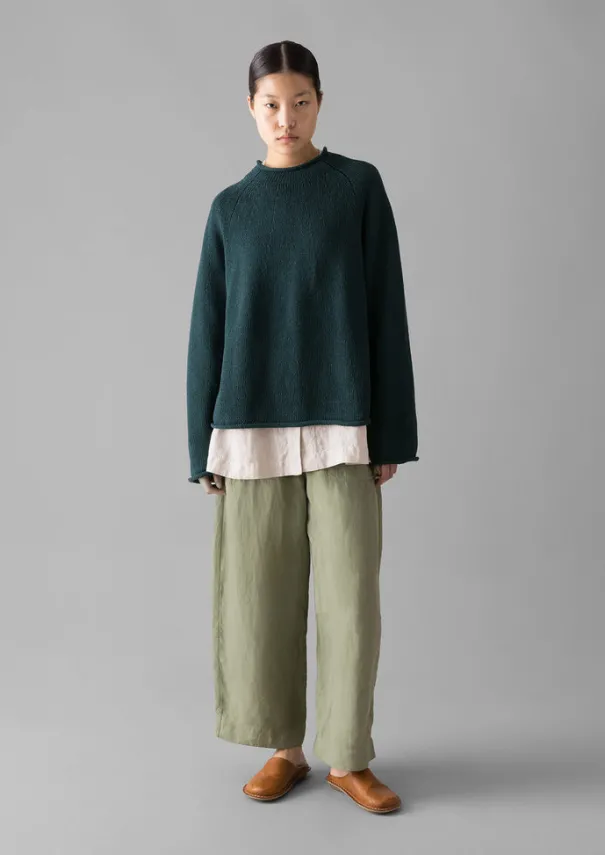 Best Organic Cotton Linen Easy Sweater Women Linen|Jersey