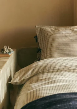 Discount Organic Cotton Pyjama Stripe Duvet Cover Textiles|Bed Linen