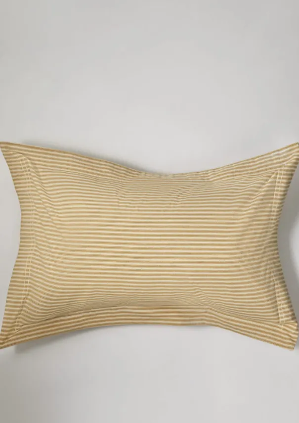 Discount Organic Cotton Ticking Stripe Oxford Pillowcase Textiles|Bed Linen